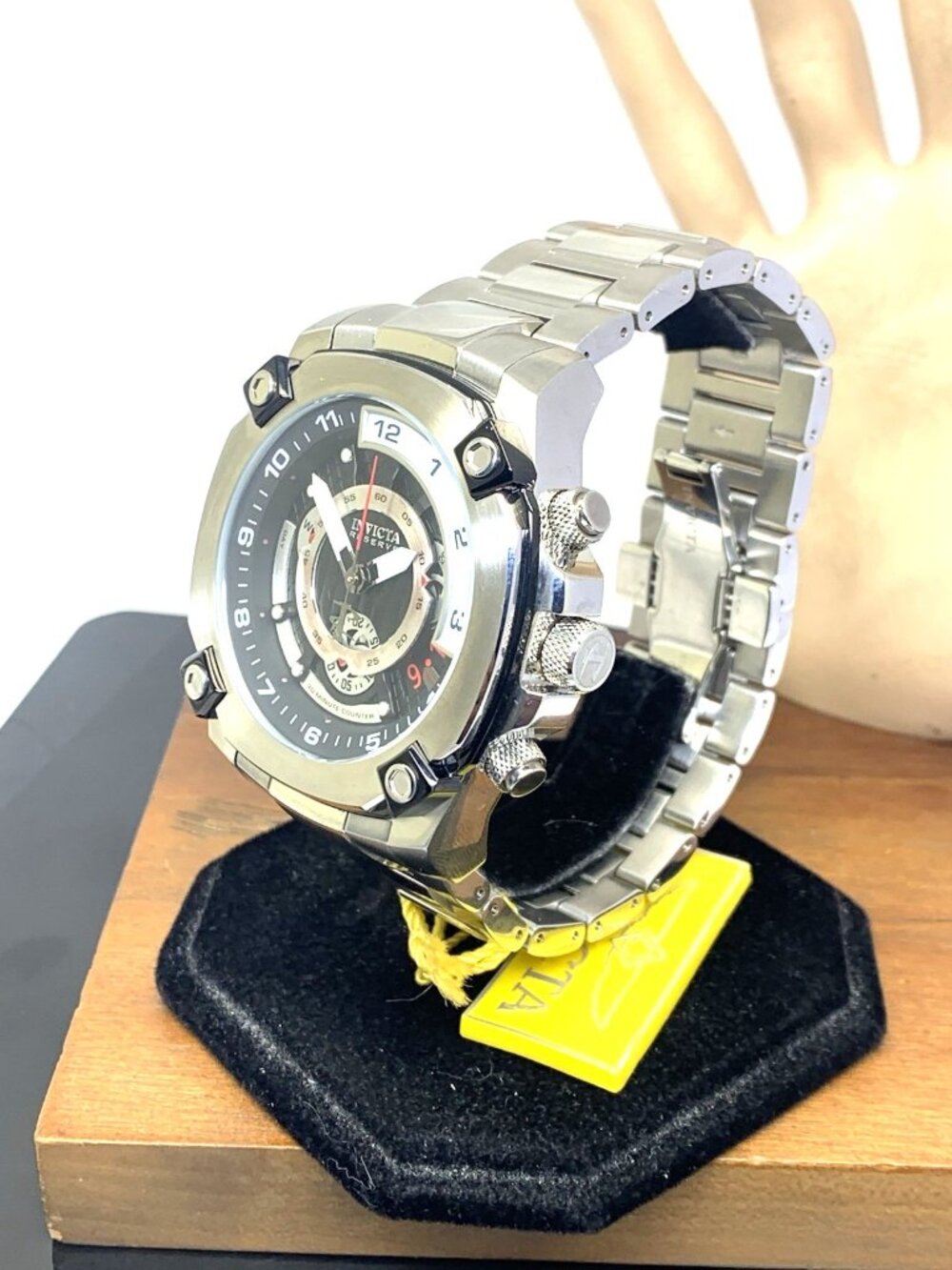 Invicta Men's Watch 27049 Reserve Chronograph Swiss Quartz Stainless Steel 50mm - Picture 2 of 14
